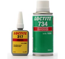 Loctite 317/734, 24 ml/150 ml Set Klebeset, Glas/Metall Produktbild img1 L