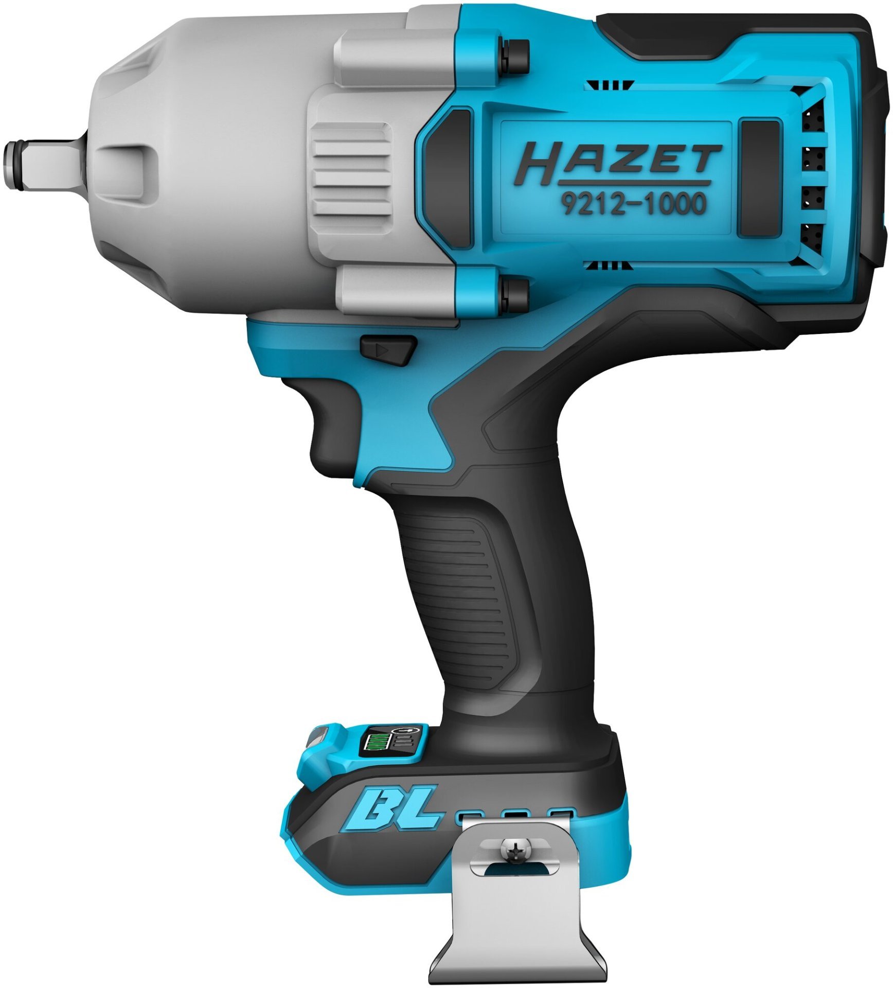 HAZET HAZET Akku Schlagschrauber 9212-1000LB/3 ∙ Lösemoment maximal [Nm]: 1400 Nm ∙ 1/2 Zoll (12,5 mm) Vierkant massiv ∙ 3-teilig Produktbild img5 L