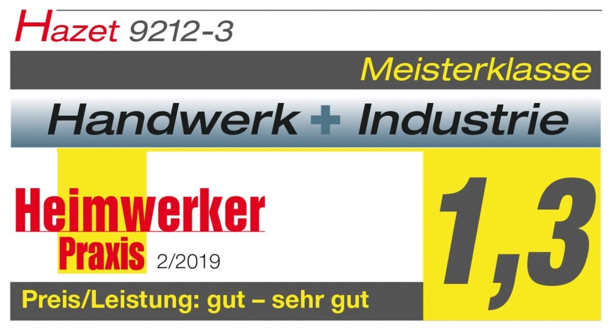 HAZET HAZET Akku Schlagschrauber 9212-3LB/3 ∙ Lösemoment maximal [Nm]: 700 Nm ∙ 1/2 Zoll (12,5 mm) Vierkant massiv ∙ 3-teilig Produktbild img8 L