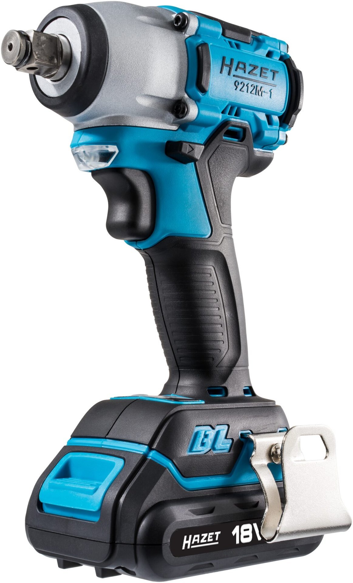 HAZET HAZET Mini Akku Schlagschrauber Satz ∙ 18&nbsp;Volt 9212M-1/4 ∙ Lösemoment maximal [Nm]: 270 Nm ∙ 1/2 Zoll (12,5 mm) Vierkant massiv ∙ 4-teilig Produktbild img7 L