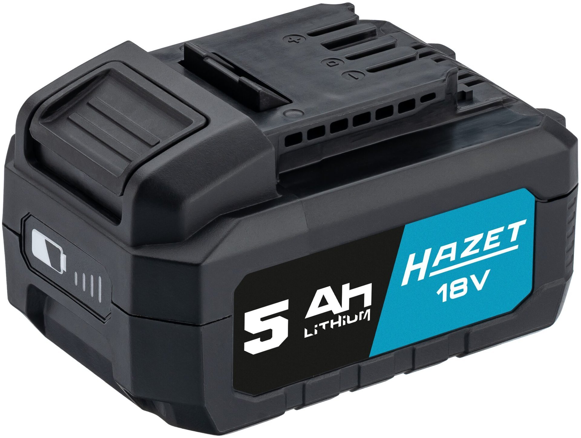 HAZET Li-Ion-Akku-Pack ∙ 18 Volt ∙ 5 Ah (Amperestunden) 9500-05 ∙ L x B x H: 120 mm x 75 mm x 70 mm Produktbild img1 L
