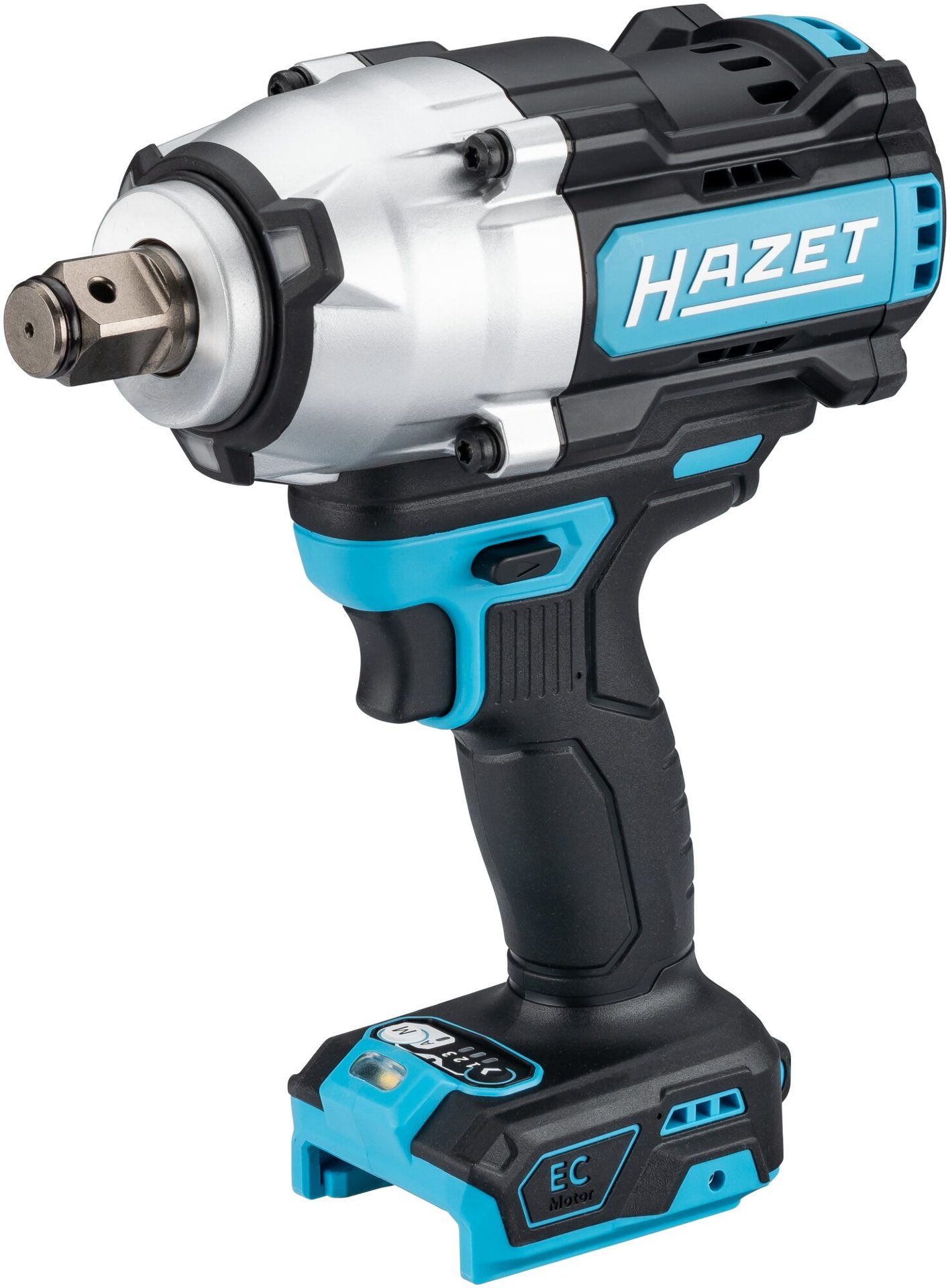 HAZET Akku-Schlagschrauber 9513-2100 ∙ Lösemoment maximal [Nm]: 2100 Nm ∙ 3/4 Zoll (20 mm) Vierkant massiv ∙ L x B x H: 209 mm x 98 mm x 243 mm Produktbild img1 L