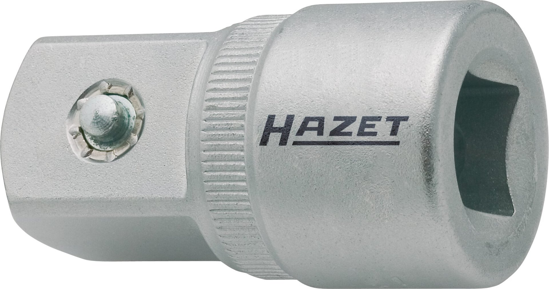 HAZET Vergrößerungsstück 958-1 ∙ 1/2 Zoll (12,5 mm) Vierkant hohl ∙ 3/4 Zoll (20 mm) Vierkant massiv ∙ Länge: 50 mm Produktbild img1 L