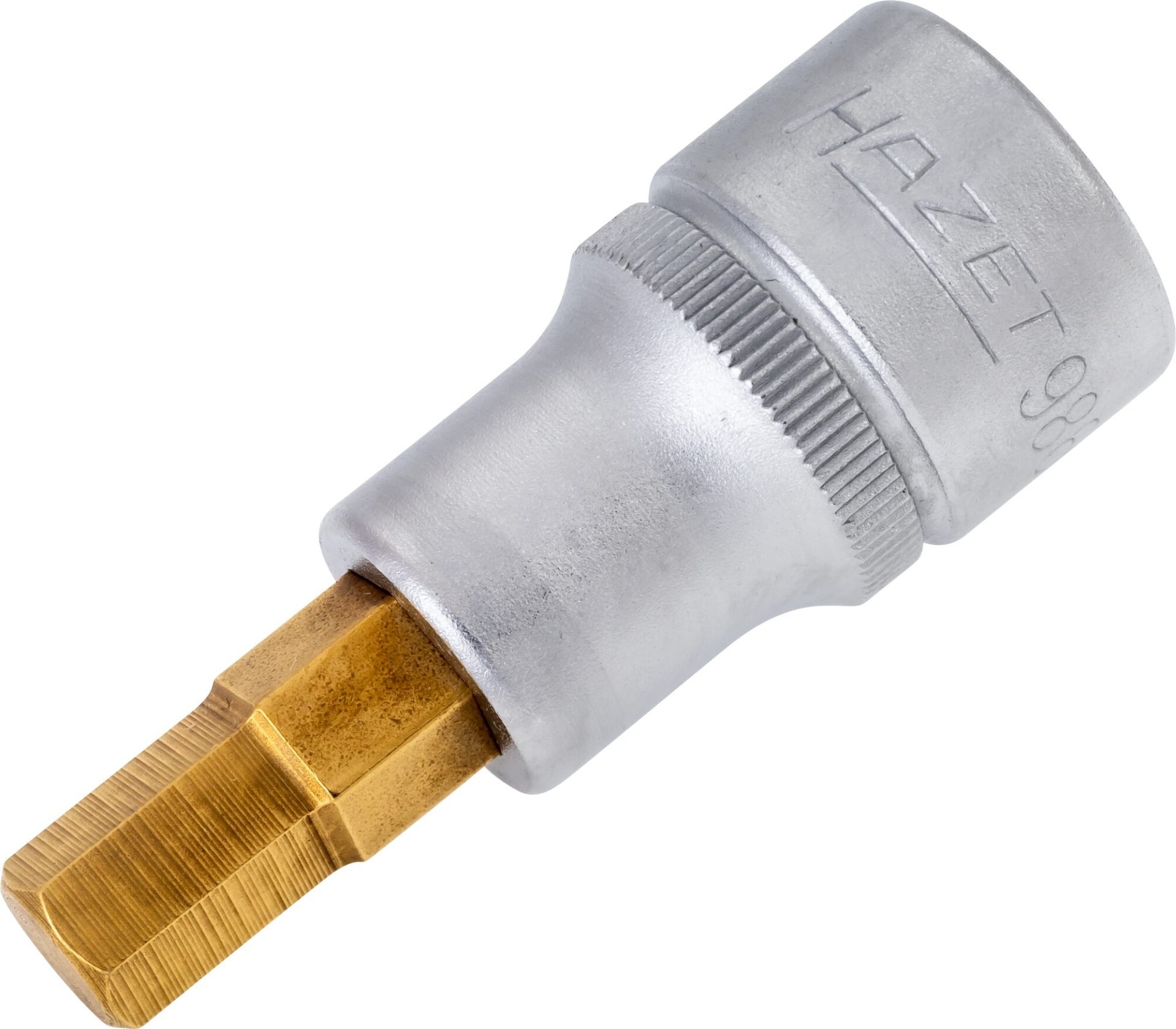 HAZET Bremssattel Schraubendreher-Steckschlüsseleinsatz 986-9 ∙ 1/2 Zoll (12,5 mm) Vierkant hohl ∙ Innen Sechskant Profil ∙ SW 9 mm Produktbild img1 L