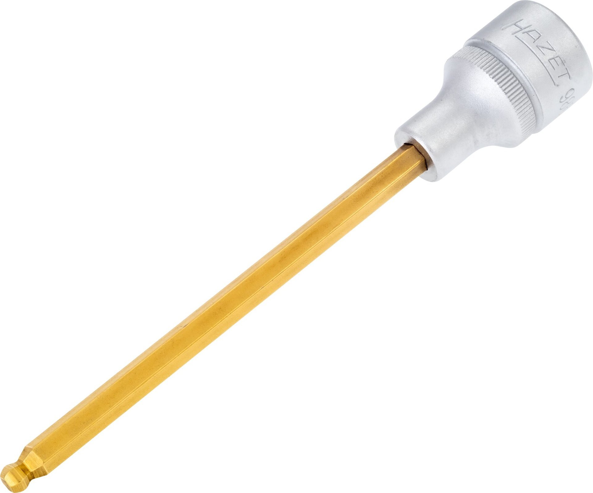 HAZET Schraubendreher-Steckschlüsseleinsatz 986KK-5 ∙ 1/2 Zoll (12,5 mm) Vierkant hohl ∙ Innen Sechskant Profil ∙ SW 5 mm Produktbild img1 L