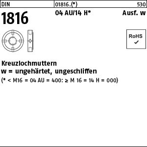 Reyher DIN 1816 04 Au M 12 x 1,5 VE=S Produktbild img1 L