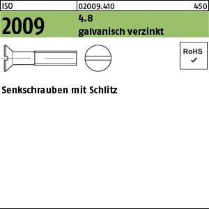 ISO 2009 4.8 M 4 x 35 galv. verzinkt gal Zn VE=K Produktbild img1 L