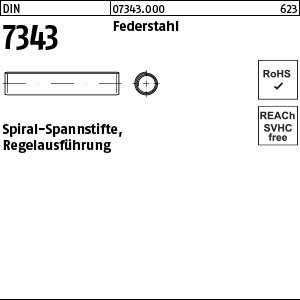 DIN 7343 Federstahl 2,5 x 16 VE=S Produktbild img1 L