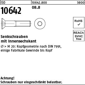 ISO 10642 08.8 M 10 x 60 VE=S Produktbild img1 L