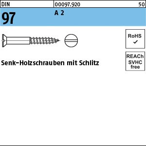 DIN 97 A 2 4 x 25 A 2 VE=S Produktbild img1 L