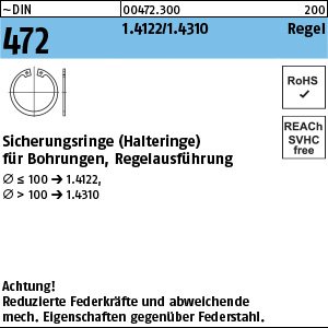 DIN 472 1.4122 24 x 1,2 rostfrei VE=S Produktbild img1 L
