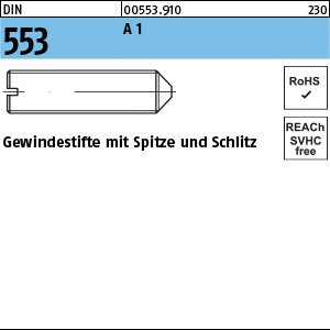 DIN 553 1.4305 M 5 x 6 rostfrei A 1 VE=S Produktbild img1 L