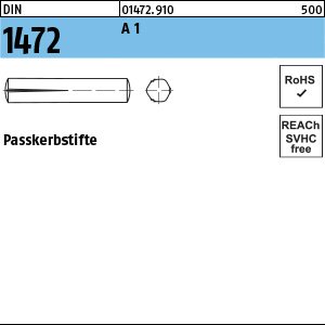 Reyher DIN 1472 A 1 Passkerbstifte Produktbild img1 L