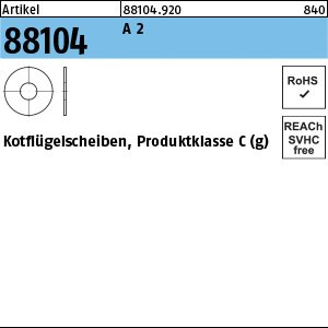 Reyher Artikel 88104 A 2 Kotflügelscheiben, Produktklasse C (g) Produktbild img1 L