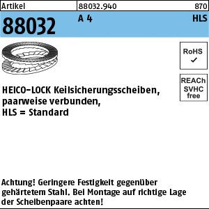 ART 88032 Keilsicherungsscheiben geklebt A 4 3,4 x 7,0 x 1,6 VE=S Produktbild img1 L