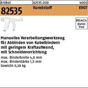 Reyher ART 82535 Verarbeitungswerkzeug EVO7 VE=S Produktbild img1 L
