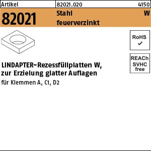 Reyher ART 82021 LINDAPTER Stahl W M 10 feuerverzinkt VE=S Produktbild img1 L