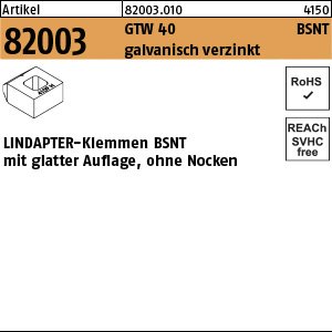 Reyher ART 82003 LINDAPTER GT BSNT M 12 galv. verzinkt VE=S Produktbild img1 L