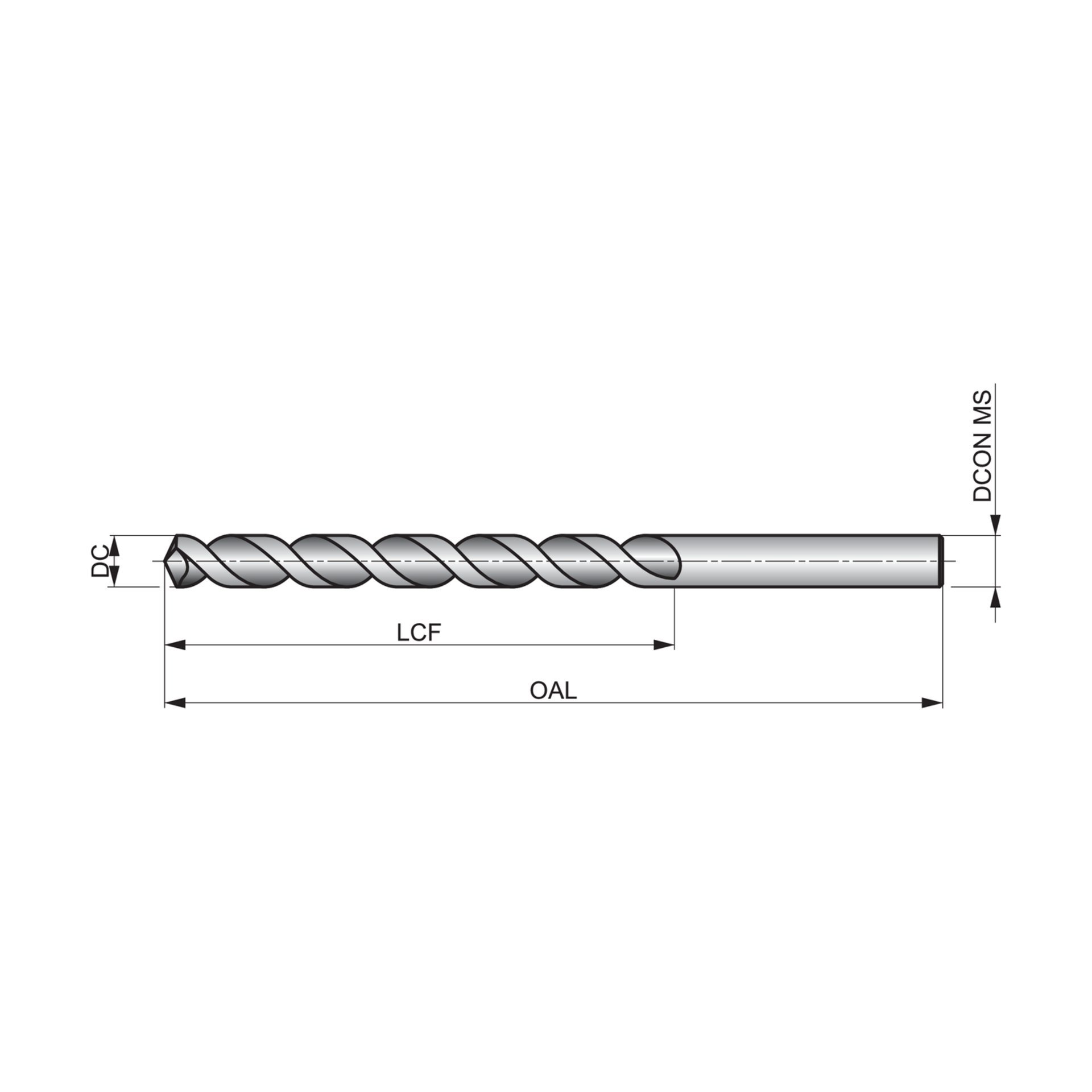 PFX - Tieflochspiralbohrer A90010.3 Produktbild img4 L