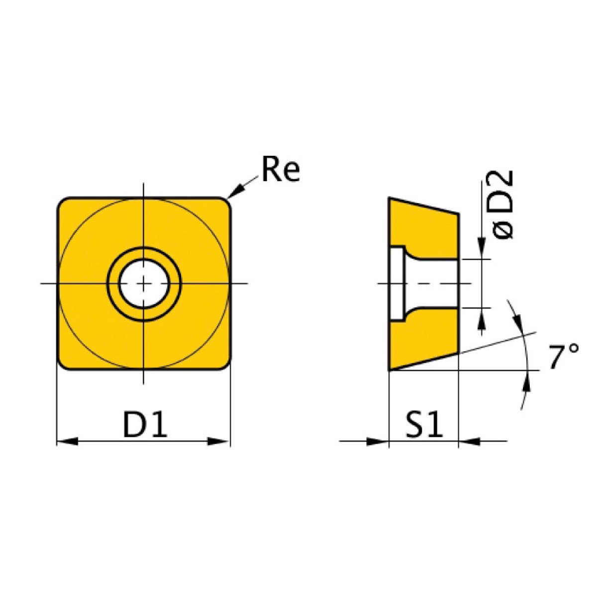 HM-Ersatzwendeplatten Optimum ISO SCMT09T304 Produktbild img1 L