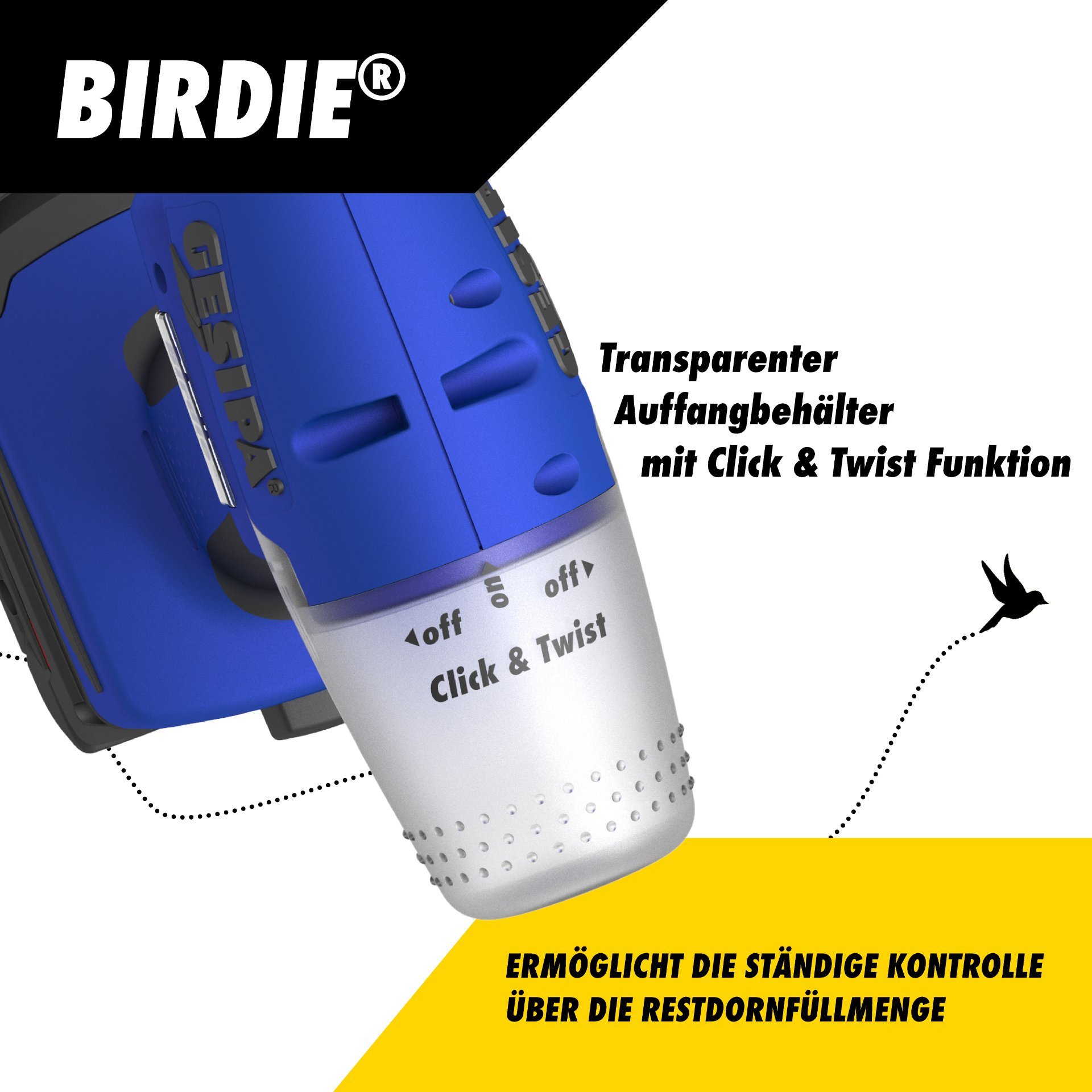 Gesipa Birdie mit 2x Akku 2,0 Ah und 1x Ladegerät in L-Boxx Produktbild img26 L