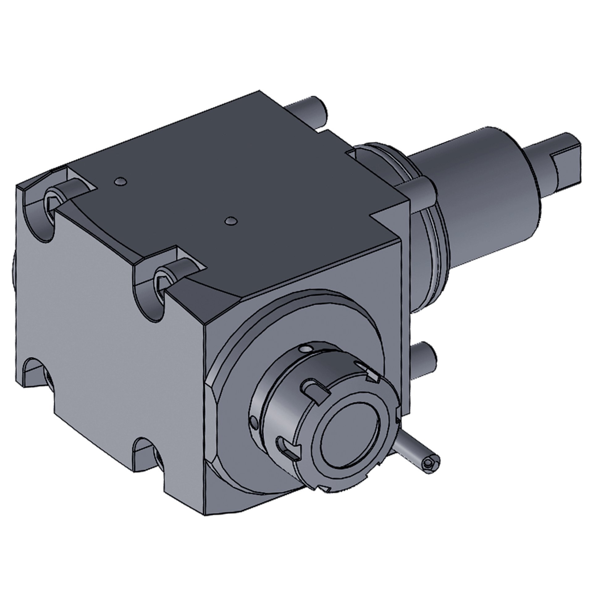 Dormer Pramet HAAS BMT 65 - Radial Bohr- und Fräskopf für externe Kühlung BMT.65-RH.ER32.072.IEC Produktbild img1 L