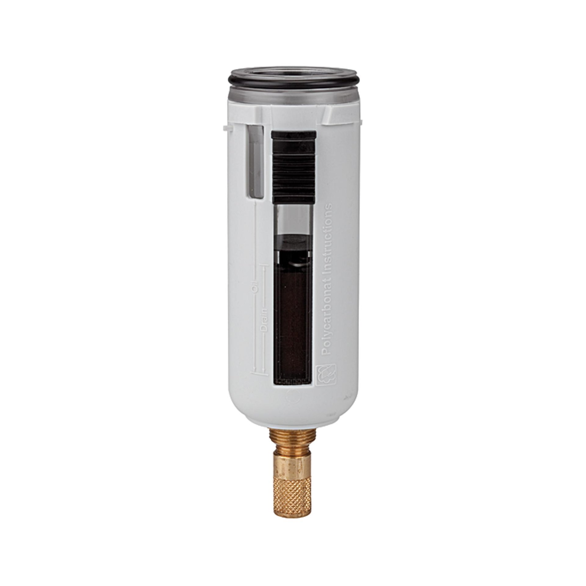 RIEGLER Polycarbonatbehälter inkl. Schutzkorb, »FUTURA«, BG 1, Ablass: VA Produktbild img1 L