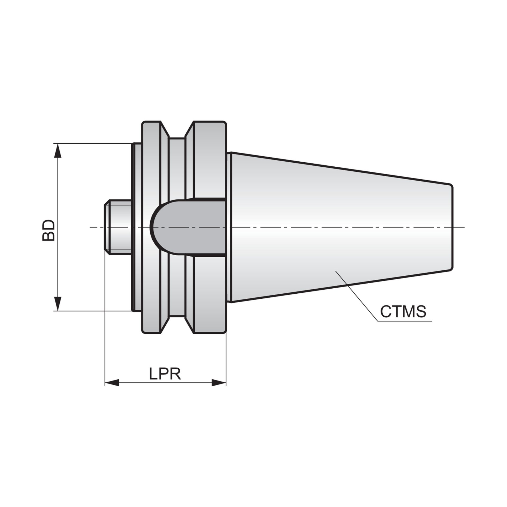 Dormer Pramet MAS BT - Reduzierungen für PSC BT-RED-C Produktbild img2 L