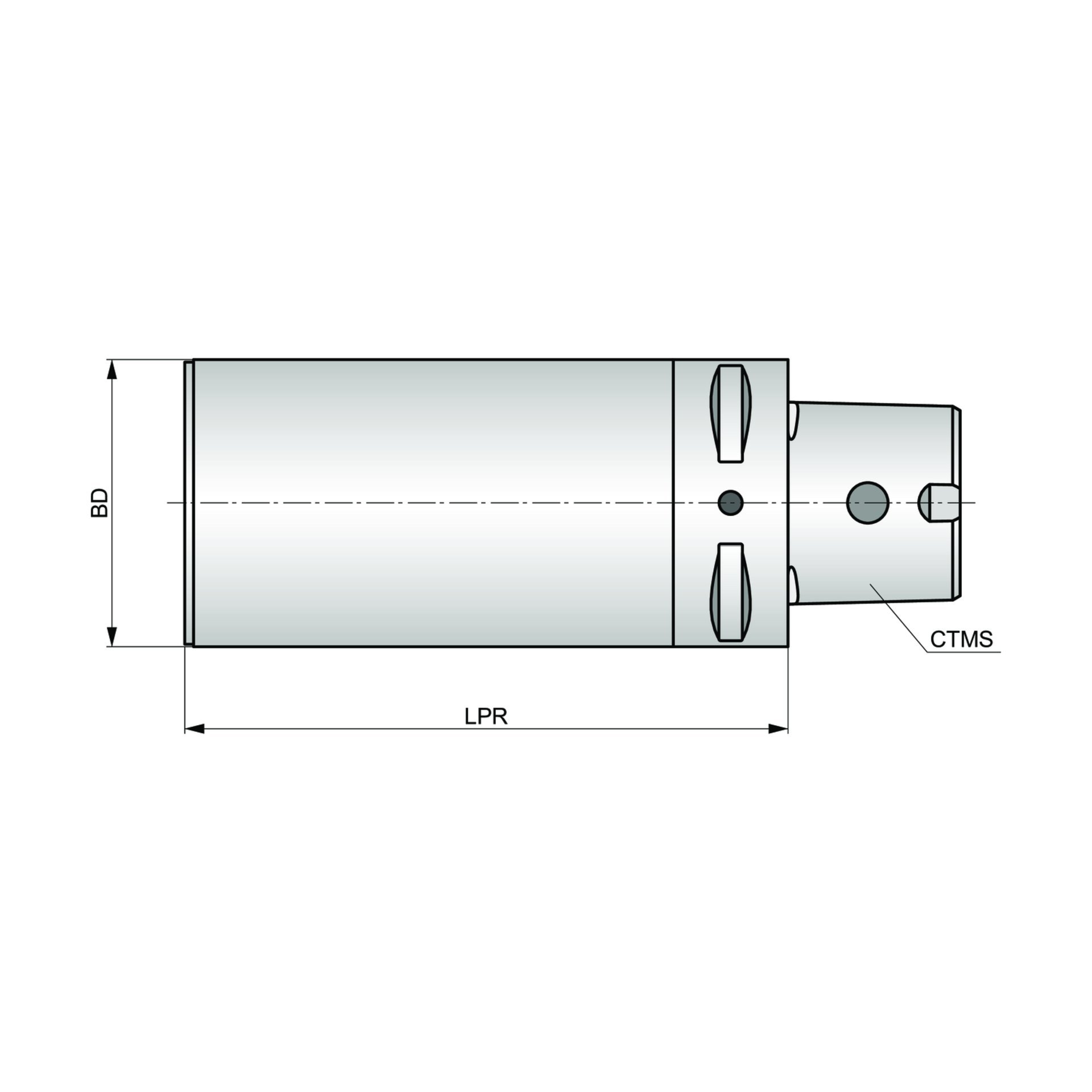 Dormer Pramet Rohlinge für Sonderhalter C-BLANKS Produktbild img2 L