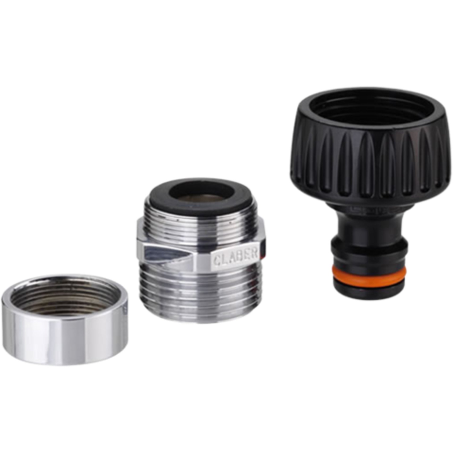 EWU Aqua Hahnstück 3/4" mit Metalladapter M24 und M22 Produktbild img1 L