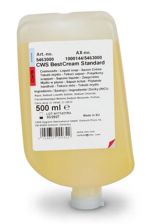 CWS BestCream Seifencreme Typ 5463 500ml Produktbild img1 L