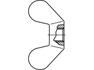 DIN 315 GT/Stahl M 8 galv. verzinkt gal Zn VE=S Produktbild img2 L