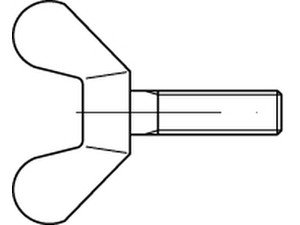 DIN 316 GT/Stahl M 6 x 10 galv. verzinkt gal Zn VE=S Produktbild img2 L