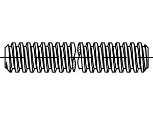 DIN 975 Stahl TR 30 x 6 VE=S Produktbild img2 L