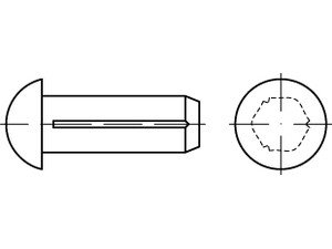 DIN 1476 Stahl 2 x 3 VE=K Produktbild img2 L