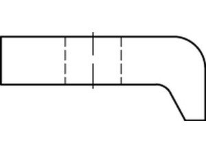 DIN 3568 Stahl Typ KLP 60 / 12 Klemmplatten, feuerverzinkt tZn VE=S Produktbild img2 L