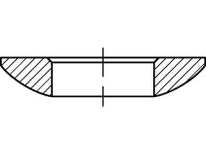 DIN 6319 Stahl Form C Kugelscheiben, einsatzgehärtet Produktbild img2 L