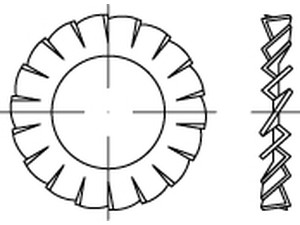 DIN 6798 Federstahl A 17 VE=K Produktbild img2 L