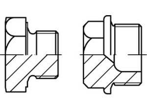 DIN 7604 Stahl A M 30 x 1,5 galv. verzinkt gal Zn VE=S Produktbild img2 L