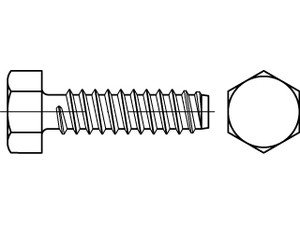 DIN 7976 Stahl 4,8 x 19 -F galv. verzinkt passiviert gal Zn VE=S Produktbild img2 L