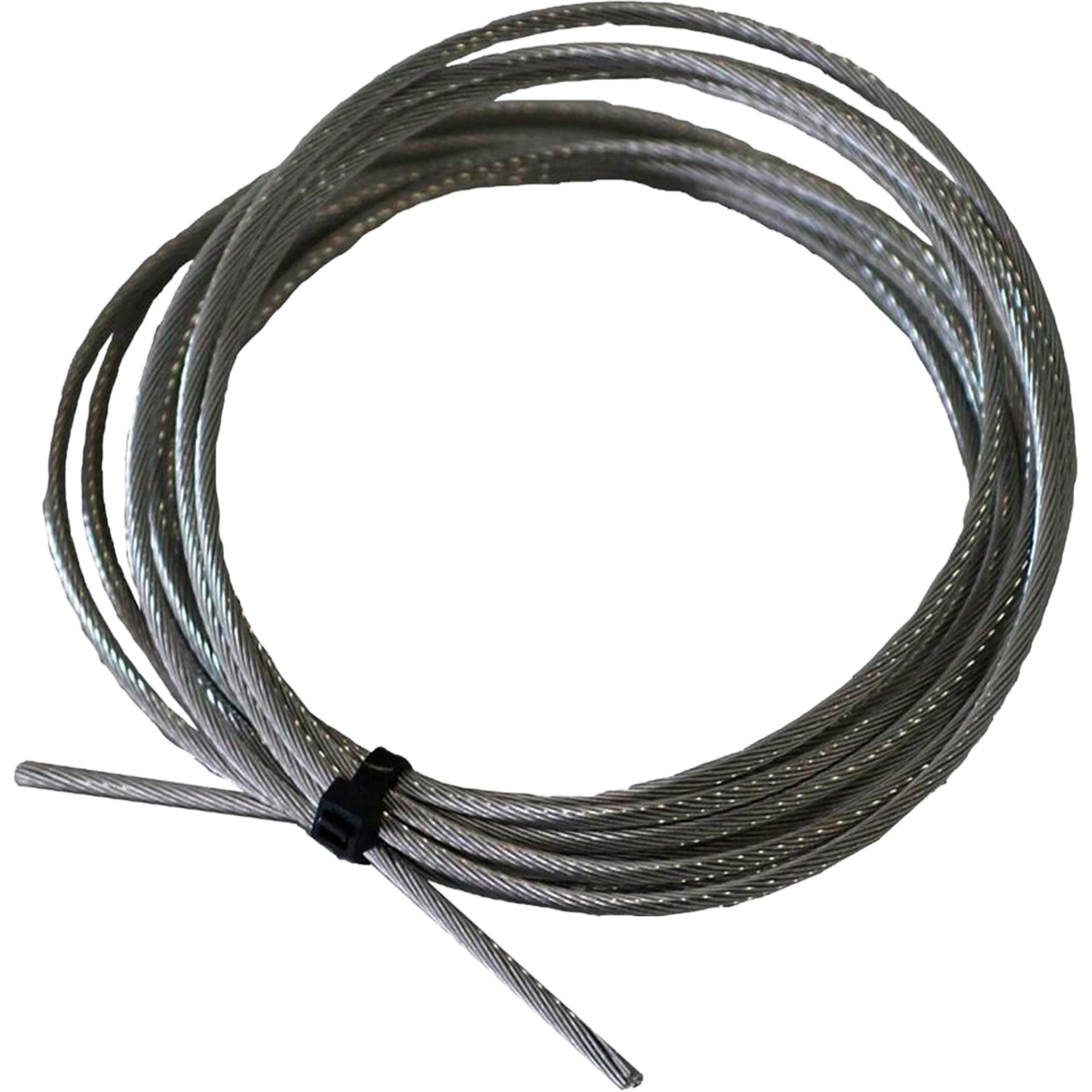 EWU Aqua Drahtseil 5 mm-Ø aus Edelstahl, mit PVC-Ummantelung, pro m Produktbild img2 L