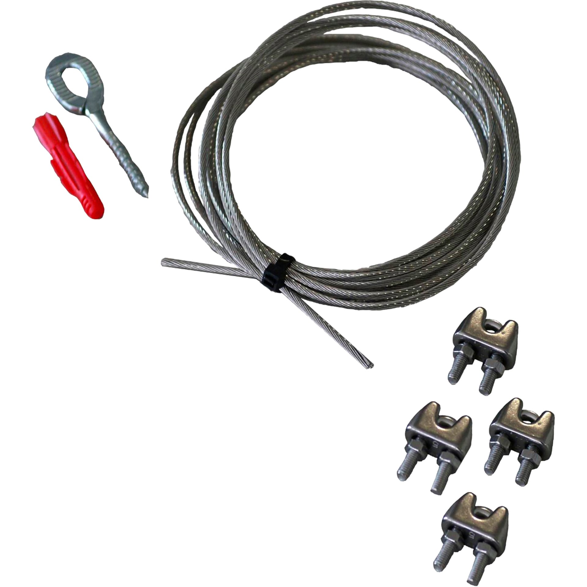 EWU Aqua Brunnenpumpen-Revisions-Set 10 m Drahtseil mit 4 Seilklemmen Eco Produktbild img2 L