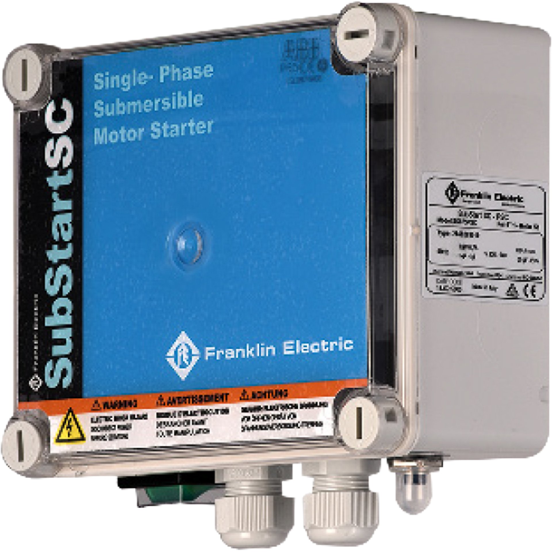 EWU Aqua Franklin Kontrollbox SubStart SC 1,5 kW Produktbild img2 L