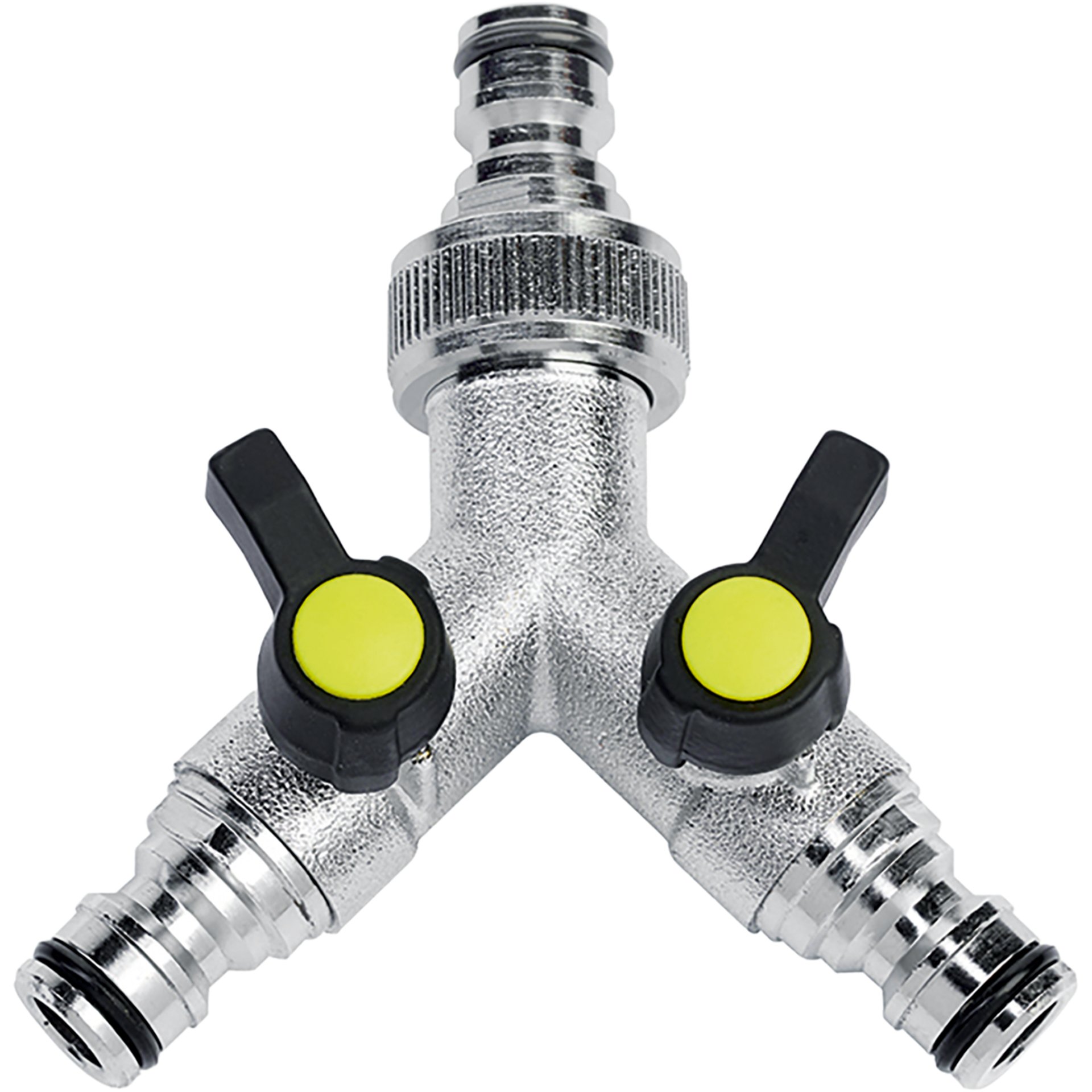 EWU Aqua 2-Wege-Y-Verteiler verchromt Produktbild img2 L