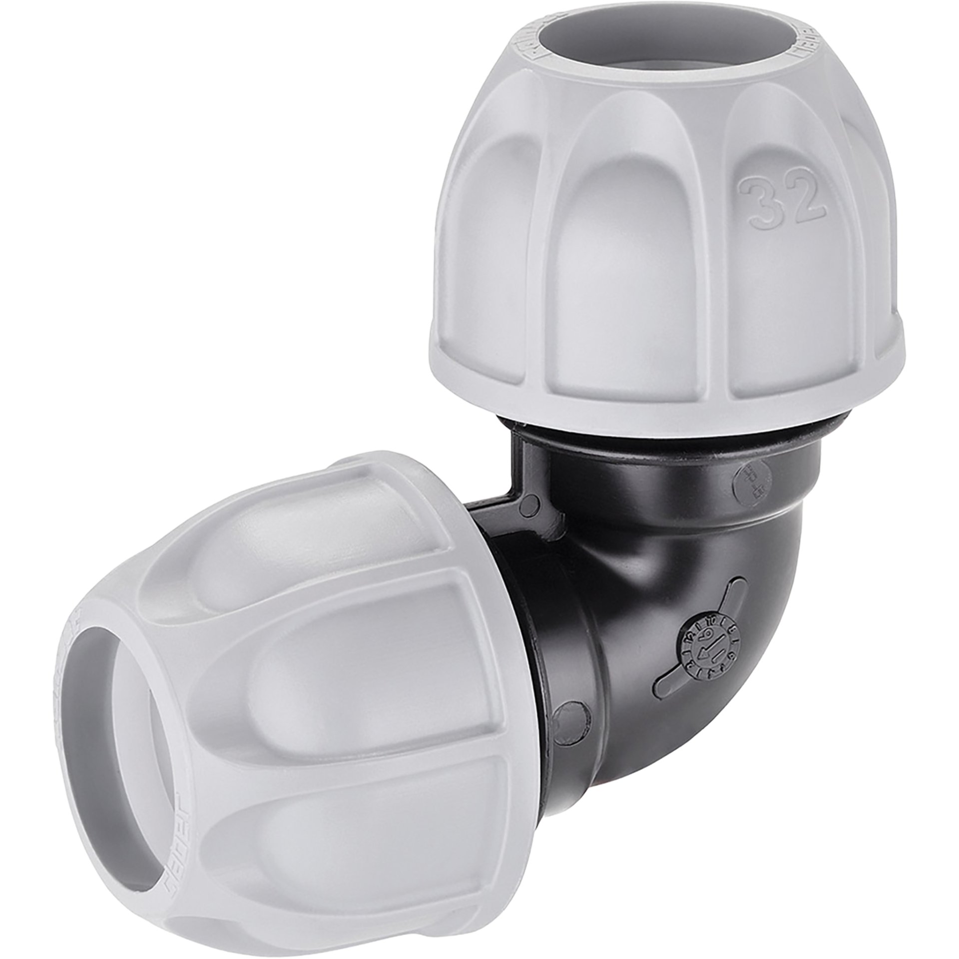 EWU Aqua Winkel-Klemmverbinder 1" (32 mm) Produktbild img2 L