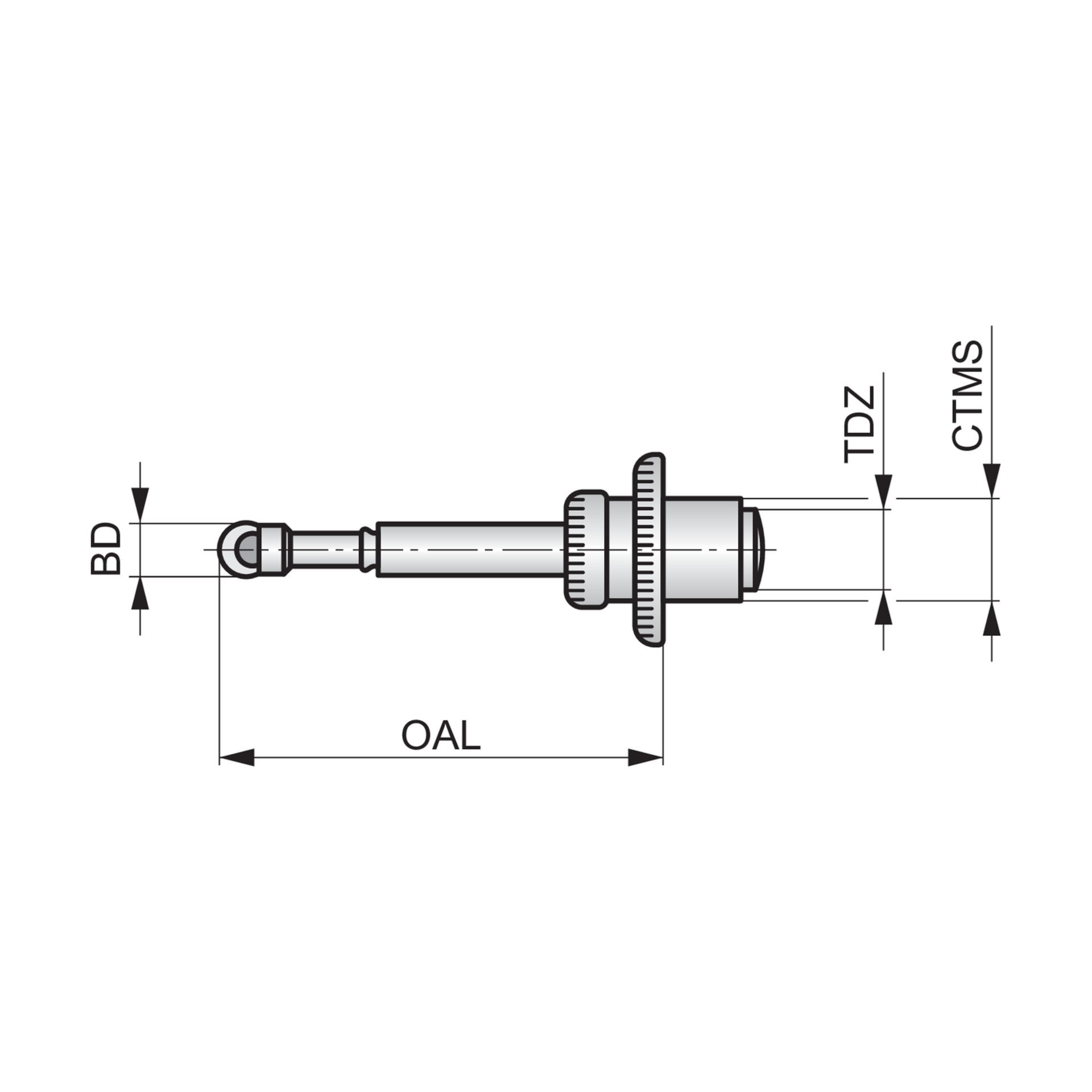 Dormer Pramet Ball - Touch EFM-R4.069 Produktbild img2 L