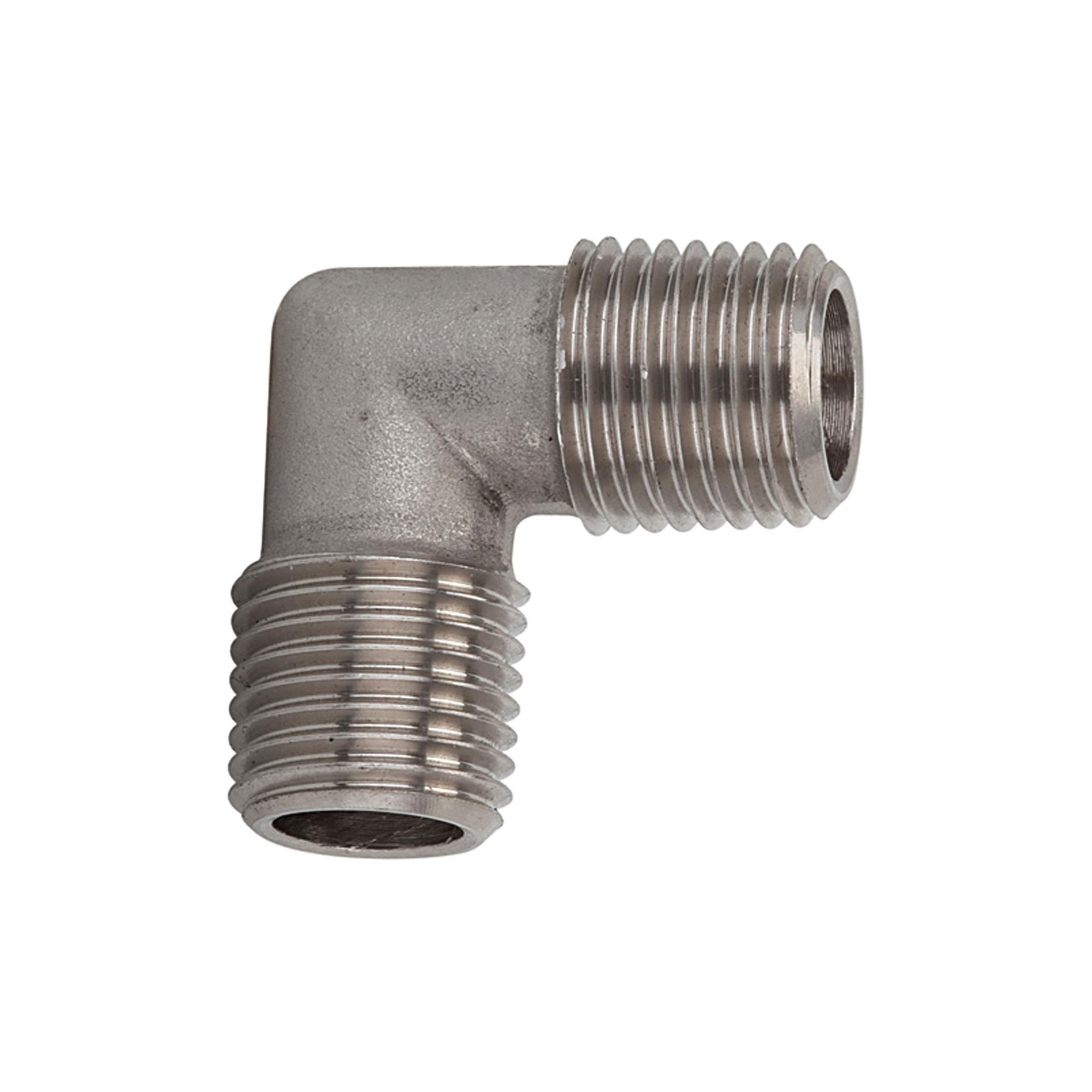 RIEGLER Winkelstück, außen/außen, R 3/8, Edelstahl 1.4404 Produktbild img1 L