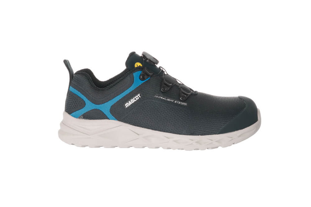 Sicherheitsschuhe SB-P mit BOA® Sicherheitsschuh SB Safety footwear Größe 37, schwarzblau/azurblau Produktbild img1 L