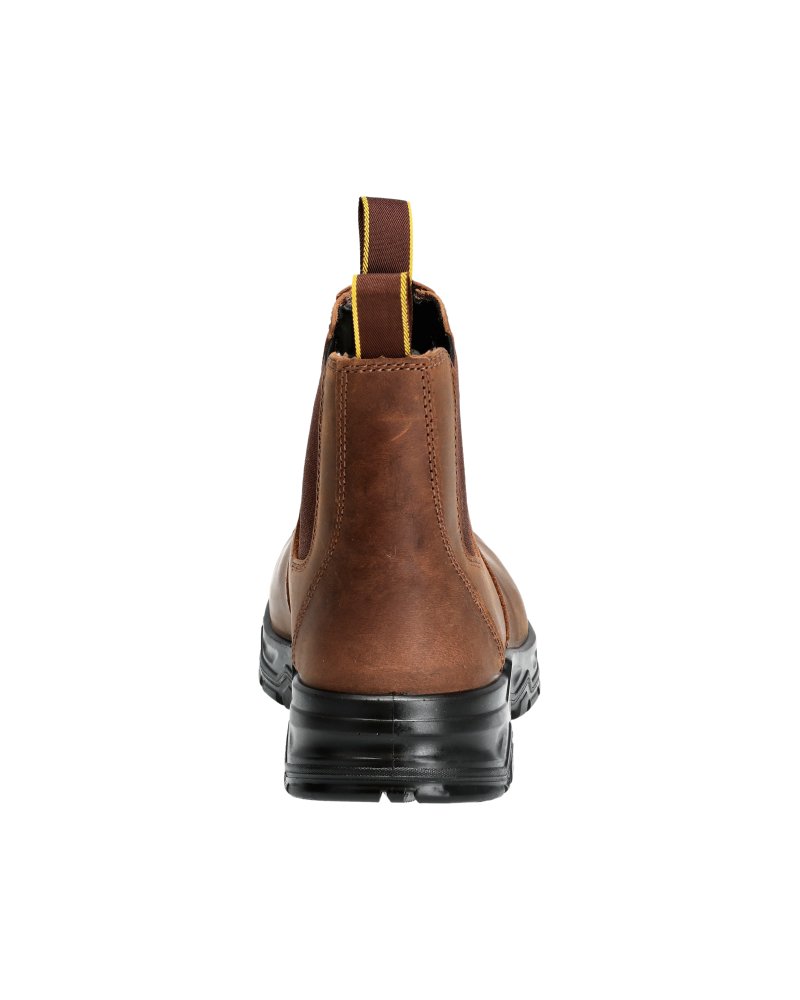 Sicherheitsstiefel S3S Sicherheitsstiefelette S3S Größe 0839, nussbraun/schwarz Produktbild img4 L