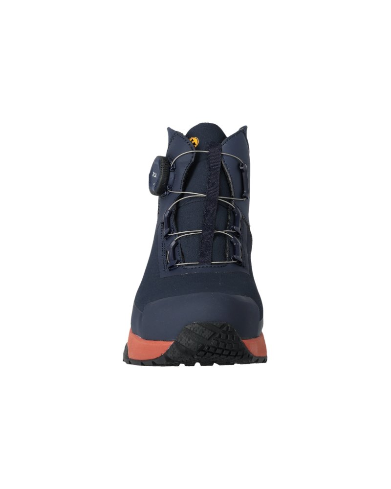 Sicherheitsstiefel S3S, BOA® Fit System Sicherheitsstiefelette S3S Größe 1040, Schwarzblau/bordeaux Produktbild img2 L